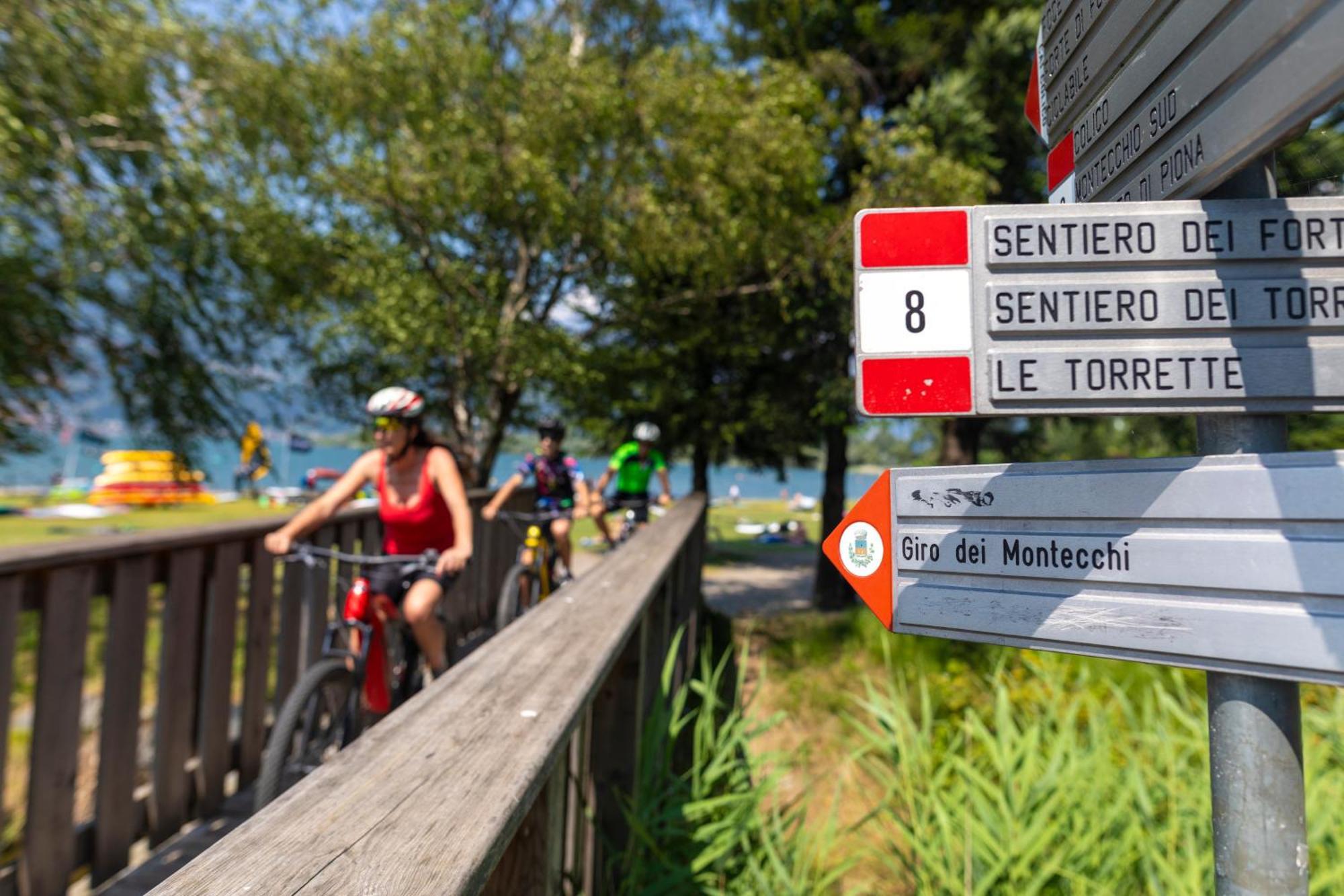 I Laghee Casette Breva E Tivano -Garden-Parking-Lake View - Bike Friendly Holiday House Colico Eksteriør bilde